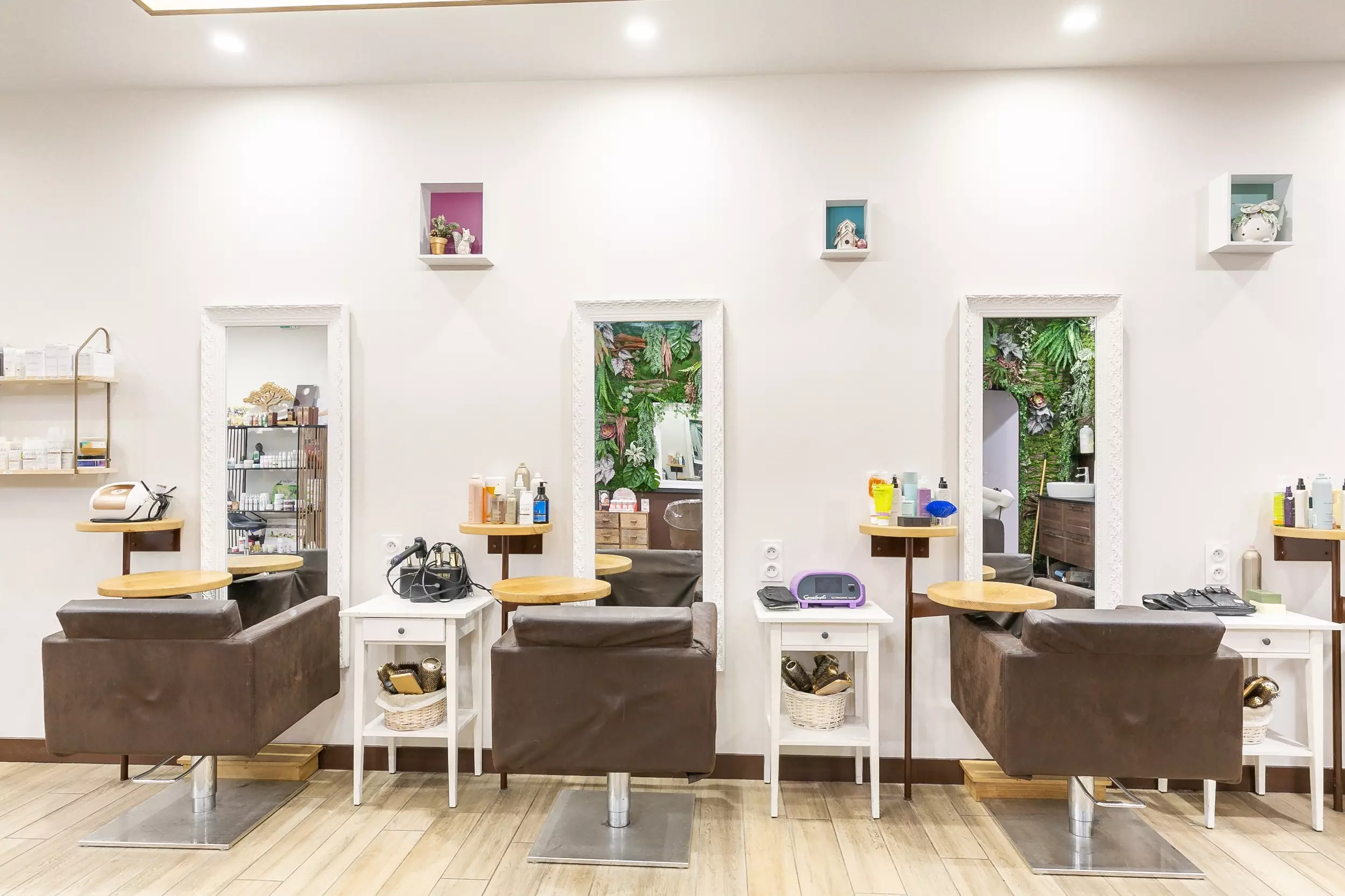 Espace beauté naturel et chaleureux