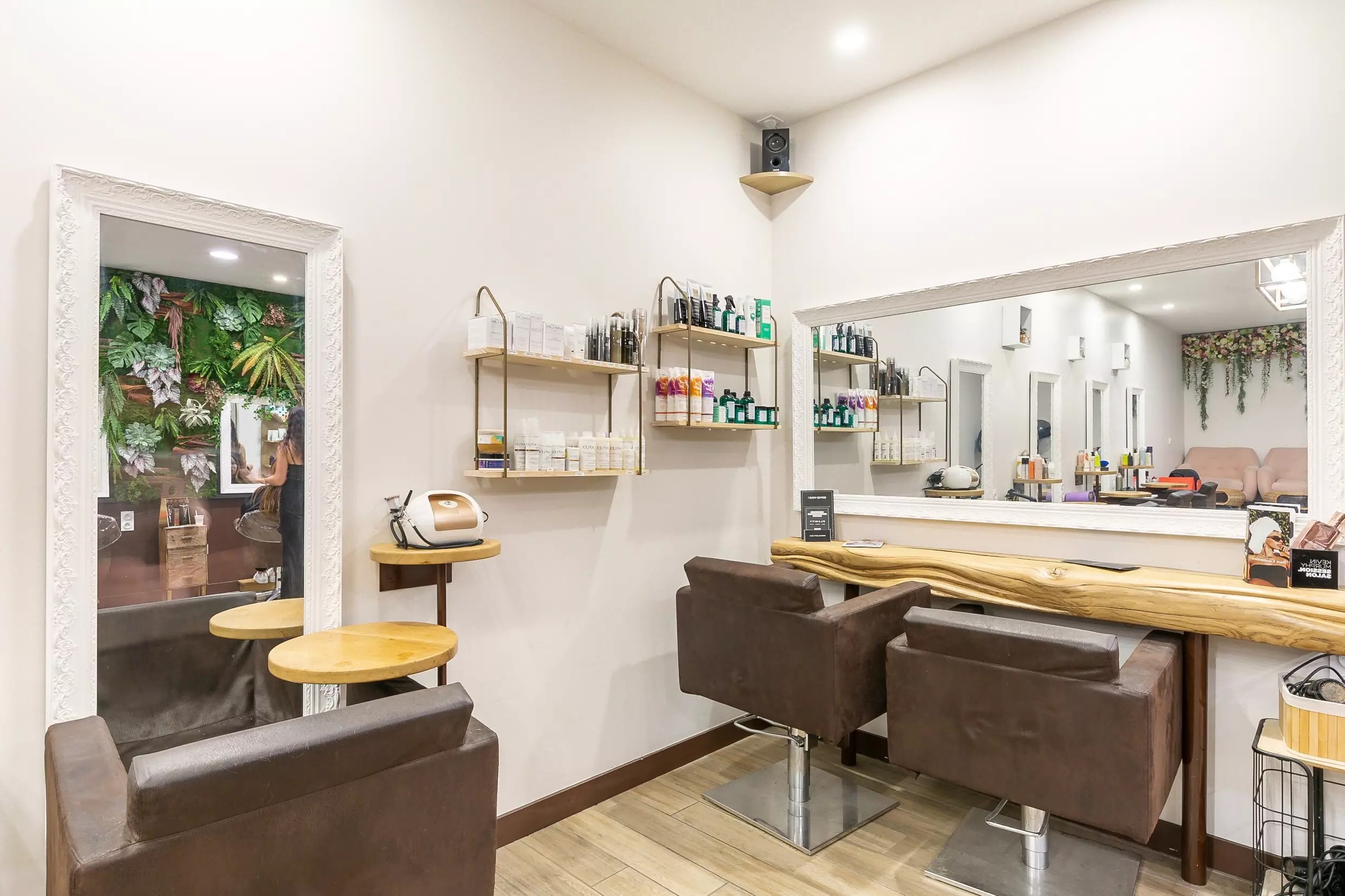 Espace beauté naturel et chaleureux